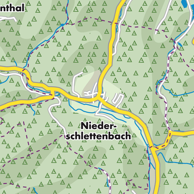 Übersichtsplan Niederschlettenbach