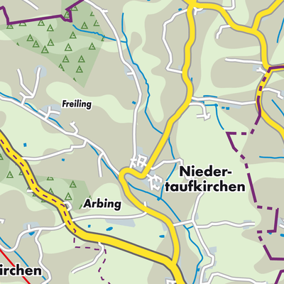 Übersichtsplan Niedertaufkirchen
