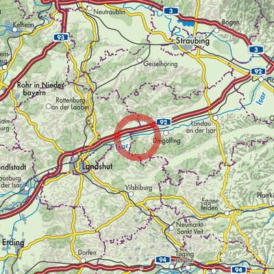 Landkarte Niederviehbach