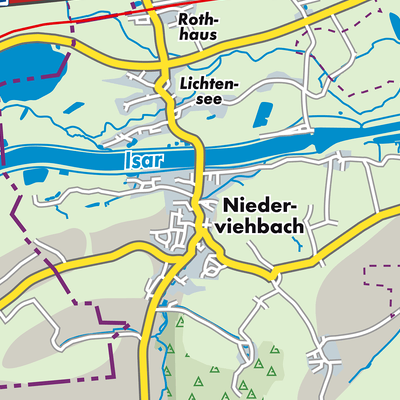 Übersichtsplan Niederviehbach