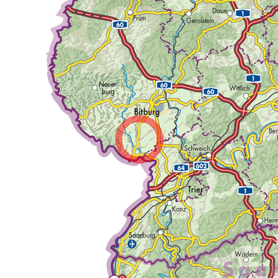 Landkarte Niederweis