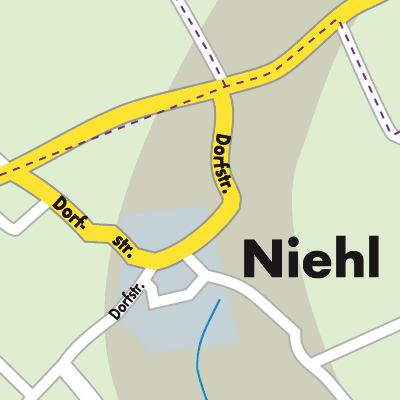 Stadtplan Niehl