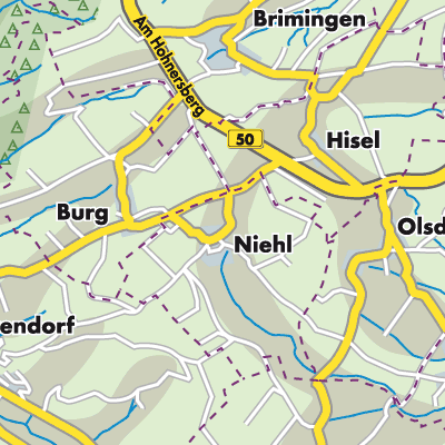 Übersichtsplan Niehl