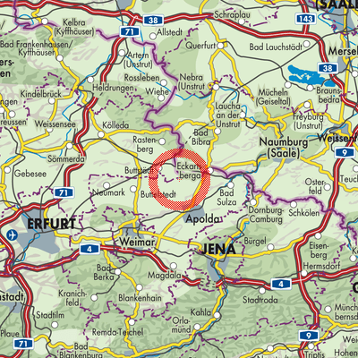Landkarte Nirmsdorf