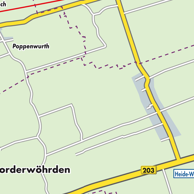 Übersichtsplan Norderwöhrden