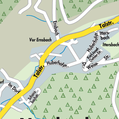 Stadtplan Nordrach