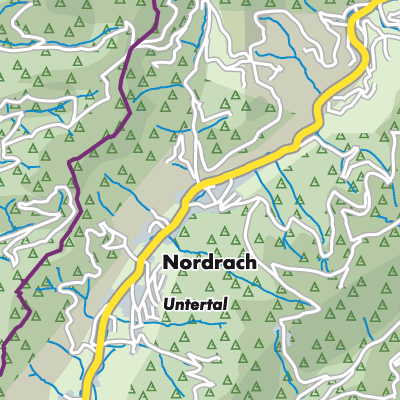 Übersichtsplan Nordrach