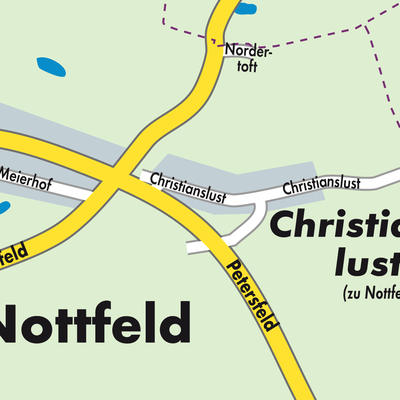 Stadtplan Nottfeld