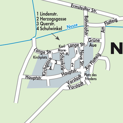 Stadtplan Nottleben