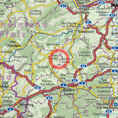 Landkarte Nußbach