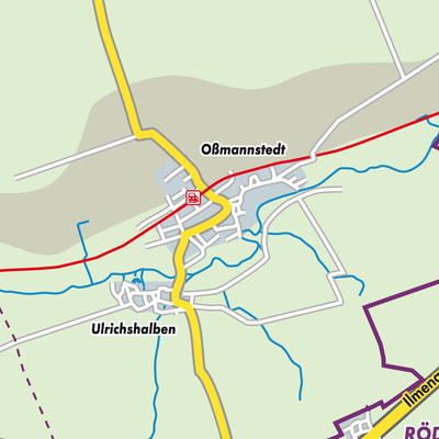 Übersichtsplan Oßmannstedt