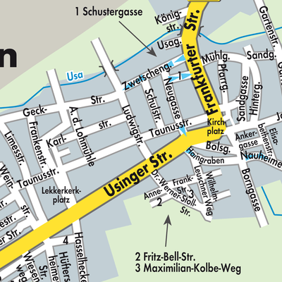 Stadtplan Ober-Mörlen
