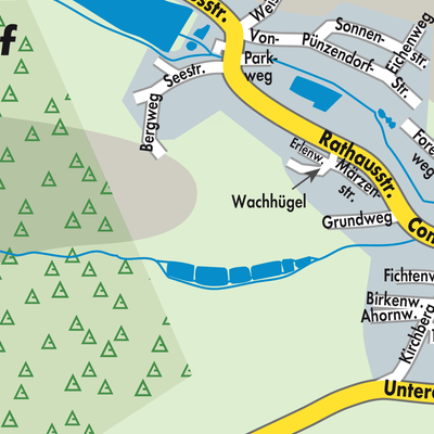 Stadtplan Oberaurach