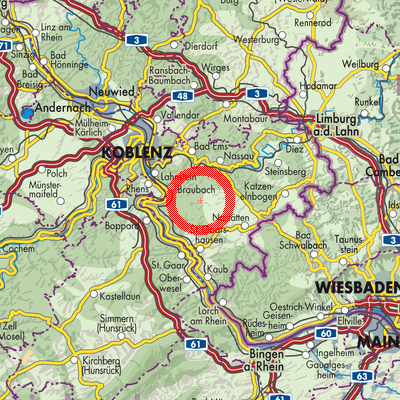 Landkarte Oberbachheim