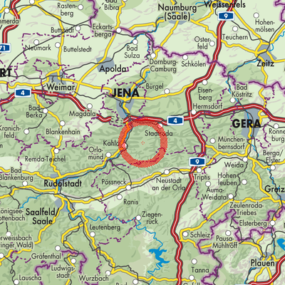 Landkarte Oberbodnitz