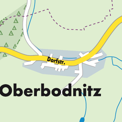 Stadtplan Oberbodnitz