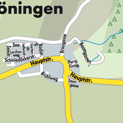 Stadtplan Obergröningen