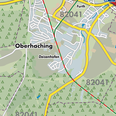 Übersichtsplan Oberhaching