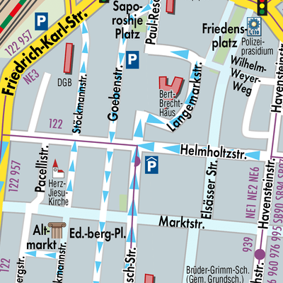 Stadtplan Oberhausen