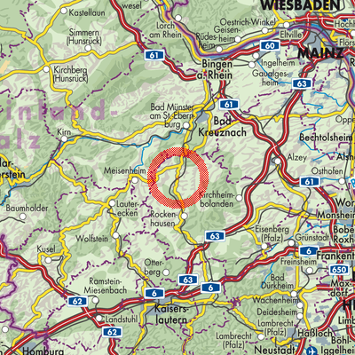 Landkarte Oberndorf