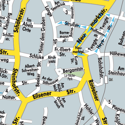 Stadtplan Obernkirchen