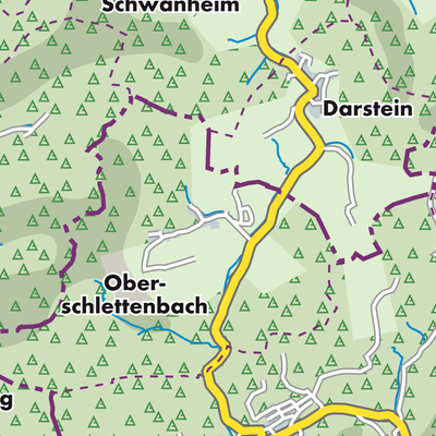 Übersichtsplan Oberschlettenbach