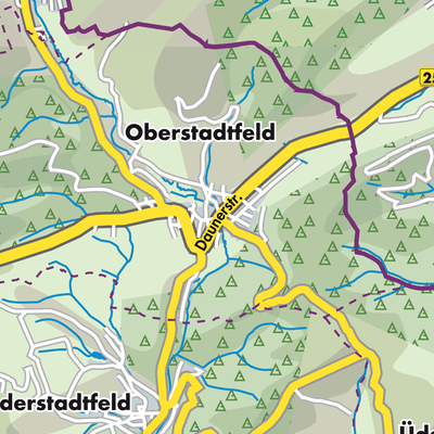 Übersichtsplan Oberstadtfeld