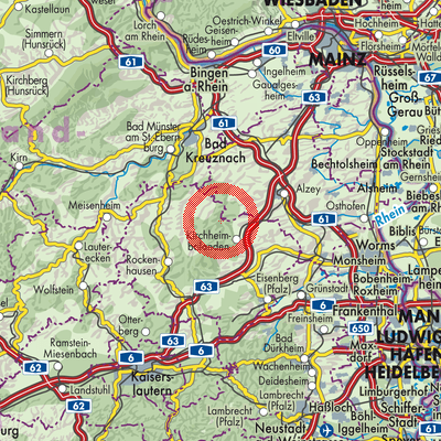 Landkarte Oberwiesen
