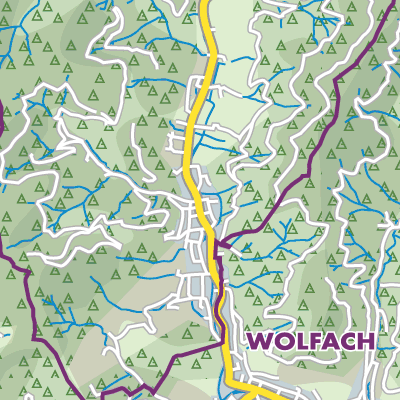 Übersichtsplan Oberwolfach