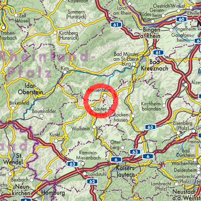 Landkarte Odenbach