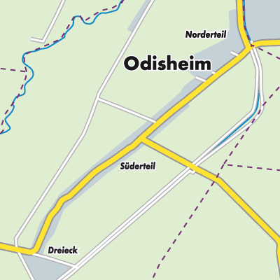 Übersichtsplan Odisheim