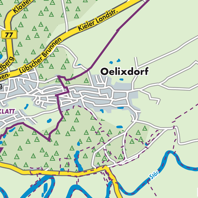 Übersichtsplan Oelixdorf