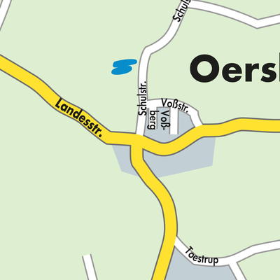 Stadtplan Oersberg