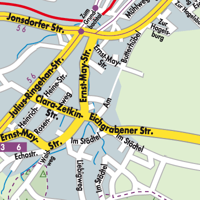 Stadtplan Olbersdorf