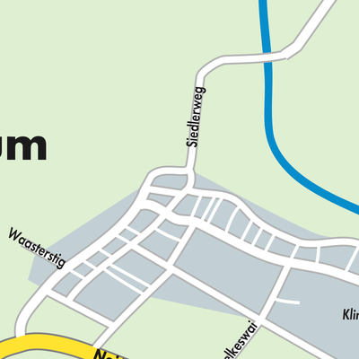Stadtplan Oldsum
