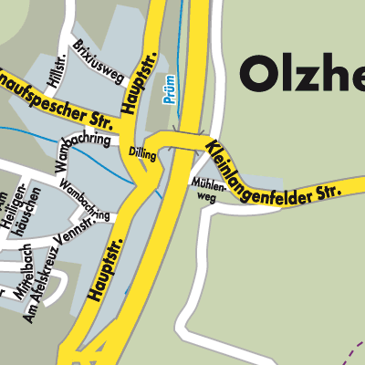 Stadtplan Olzheim