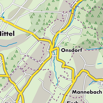Übersichtsplan Onsdorf