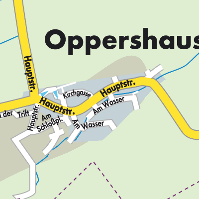 Stadtplan Oppershausen