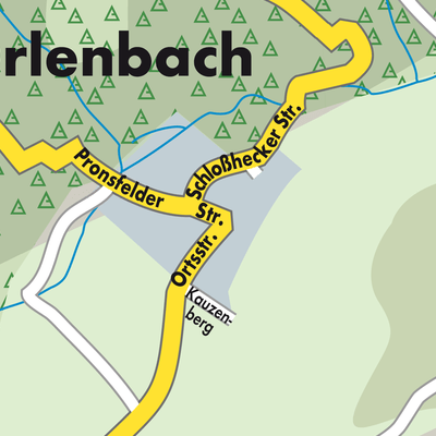 Stadtplan Orlenbach