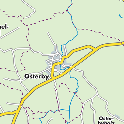 Übersichtsplan Osterby