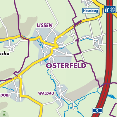 Übersichtsplan Osterfeld