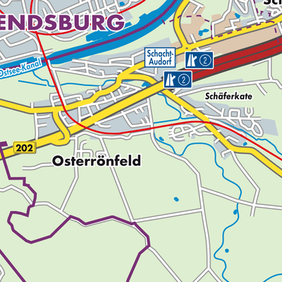 Übersichtsplan Osterrönfeld