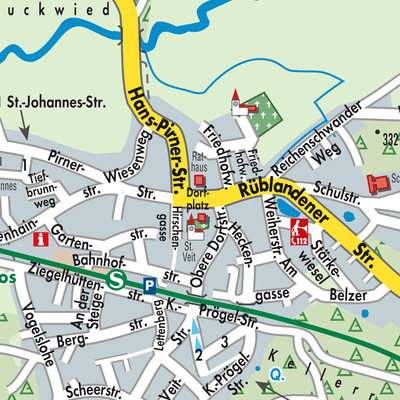 Stadtplan Ottensoos