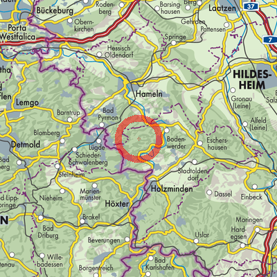 Landkarte Ottenstein