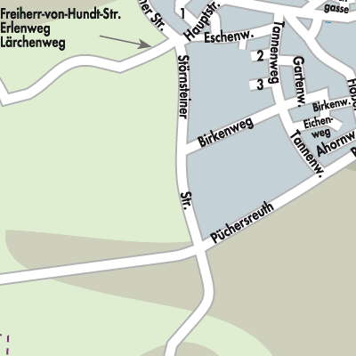 Stadtplan Püchersreuth