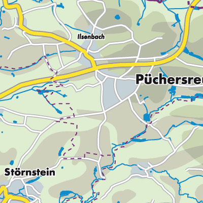 Übersichtsplan Püchersreuth