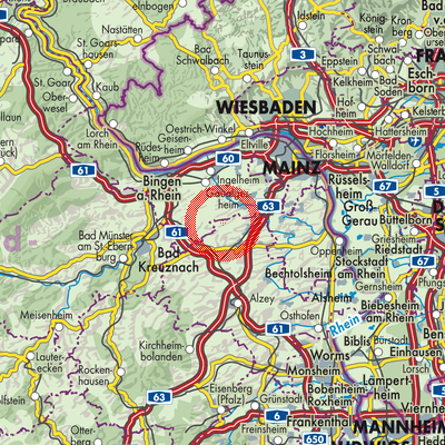 Landkarte Partenheim