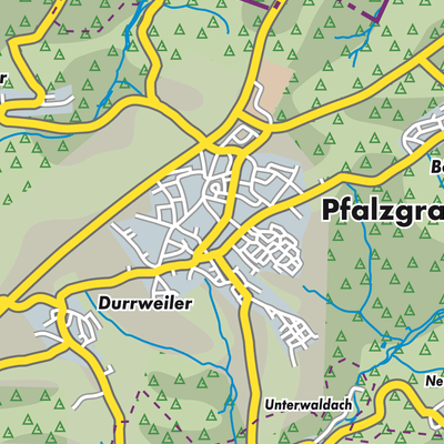Übersichtsplan Pfalzgrafenweiler