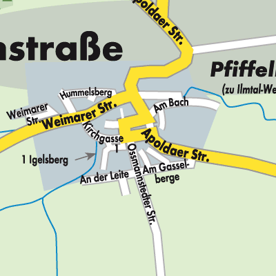 Stadtplan Pfiffelbach