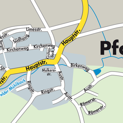Stadtplan Pfofeld
